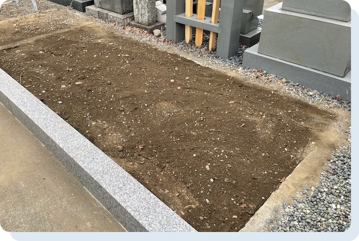 新規墓石の建立