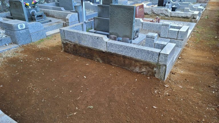 小田原久野霊園合葬式墓地への改葬